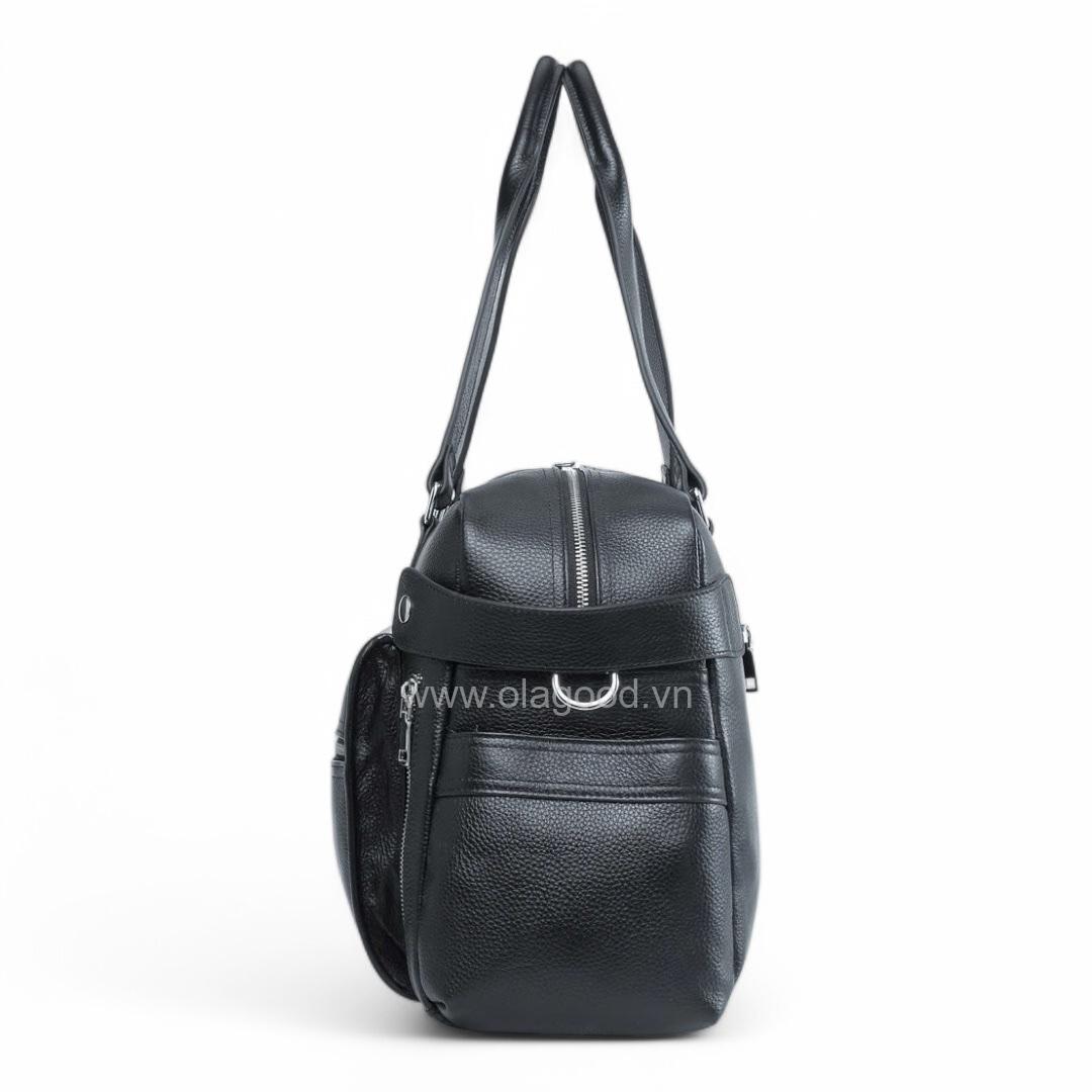 Túi xách du lịch nam da bò cao cấp - LT0110B - Hình ảnh 9