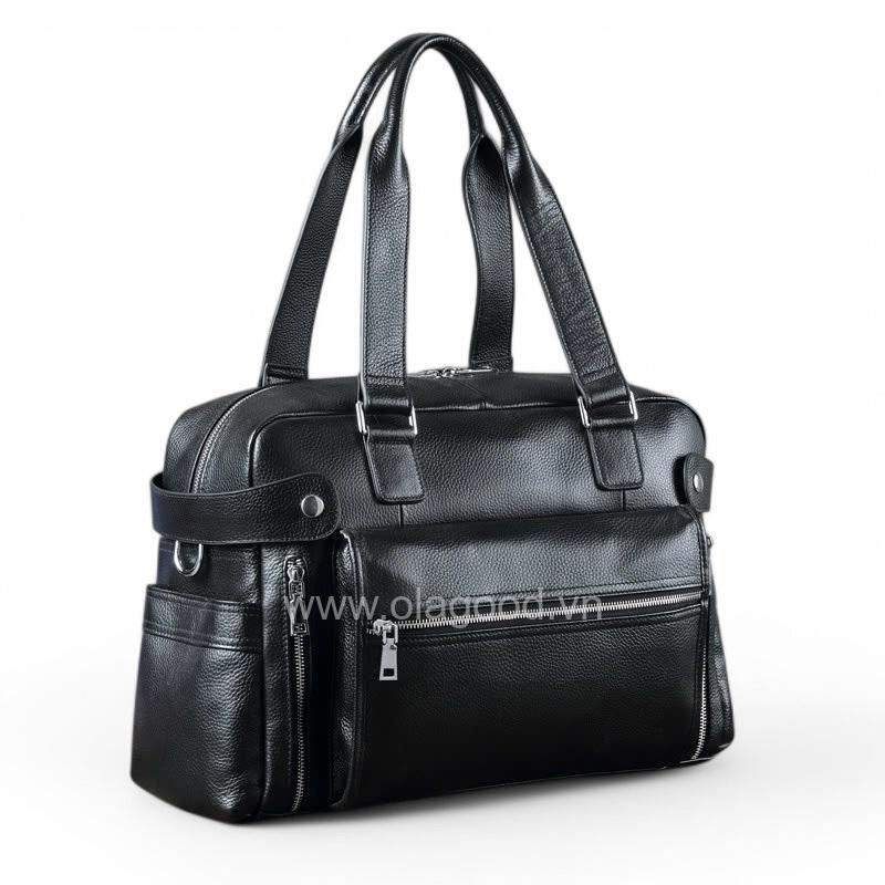 Túi xách du lịch nam da bò cao cấp - LT0110B - Hình ảnh 5