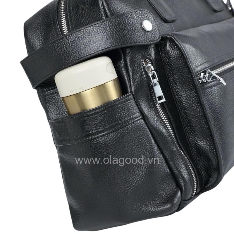 Túi xách du lịch nam da bò cao cấp - LT0110B - Hình ảnh 12