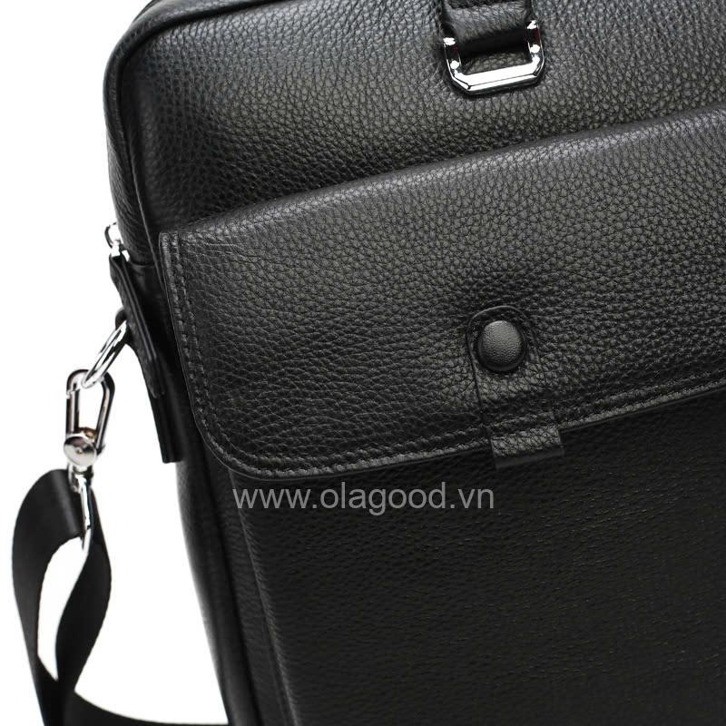 Cặp laptop nam da bò cao cấp - LT0114B - Hình ảnh 10