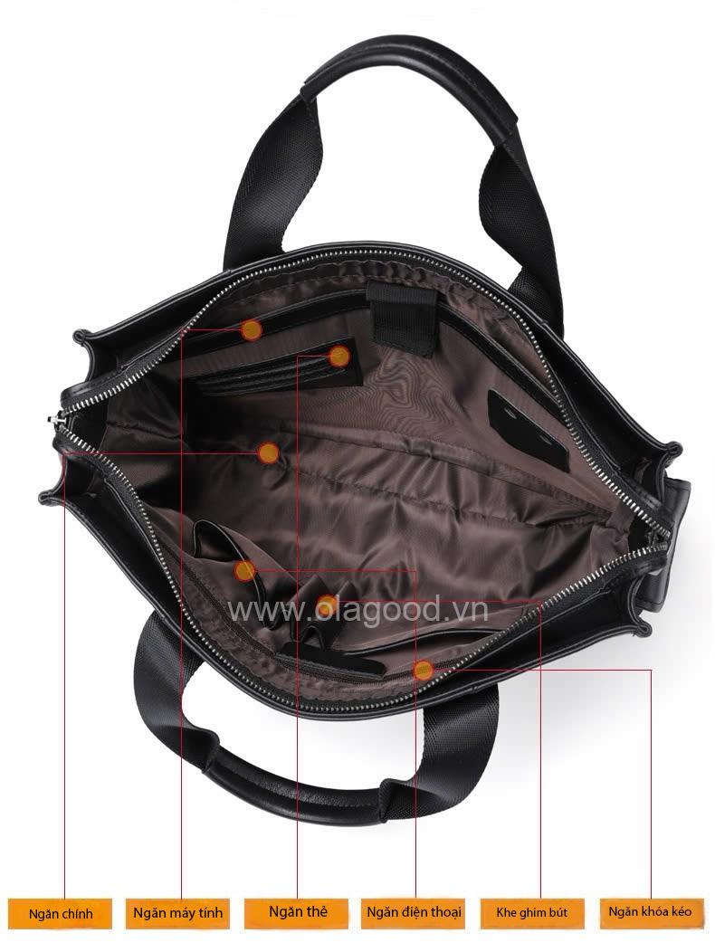 Cặp laptop văn phòng - LT018B - Hình ảnh 8