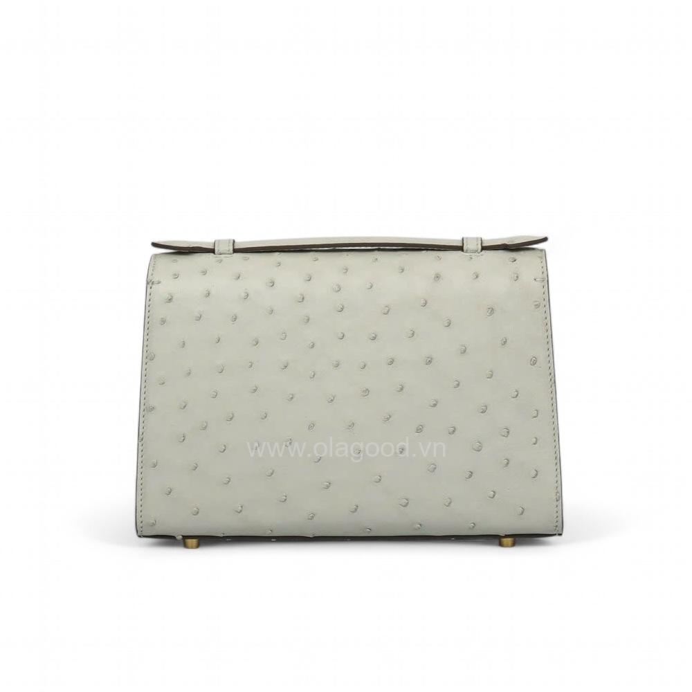 Túi da đà điểu nữ - TXF0216D - Hình ảnh 7