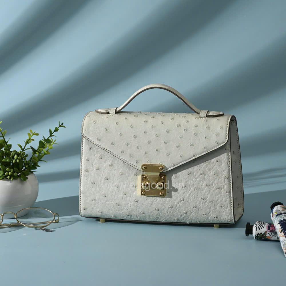 Túi da đà điểu nữ - TXF0216D - Hình ảnh 18