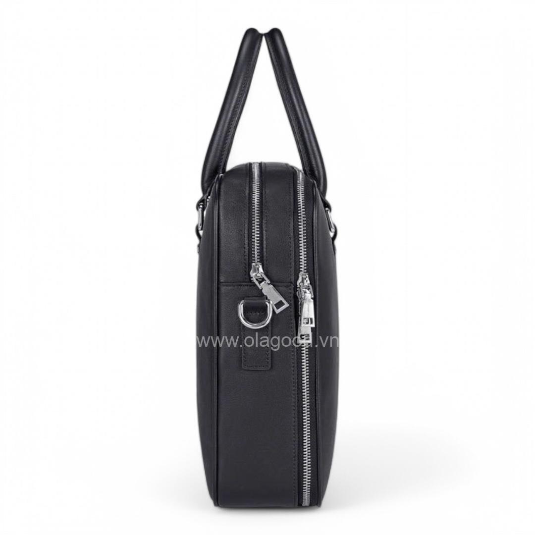 Túi đựng laptop nam công sở da bò cao cấp - LT0112B - Hình ảnh 9