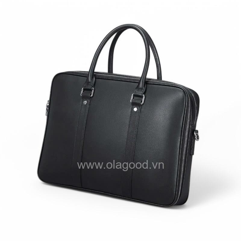 Túi đựng laptop nam công sở da bò cao cấp - LT0112B - Hình ảnh 4
