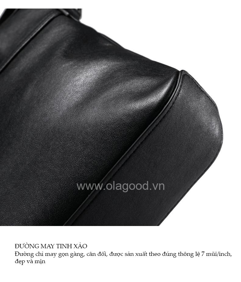 Túi nam đeo vai da bò cao cấp - DV013B - Hình ảnh 10