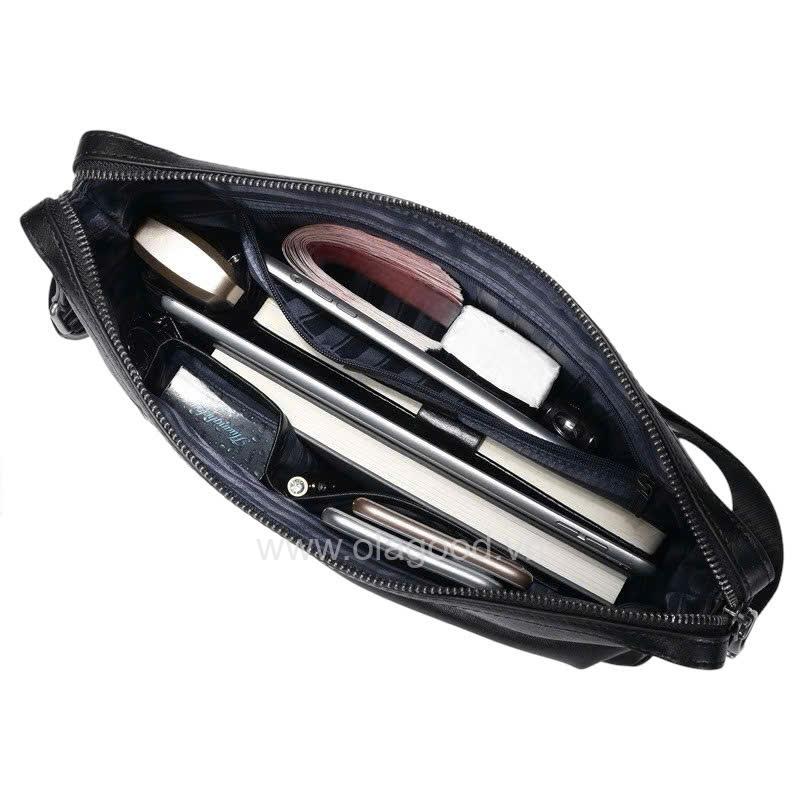 Túi nam đeo vai da bò cao cấp - DV013B - Hình ảnh 8