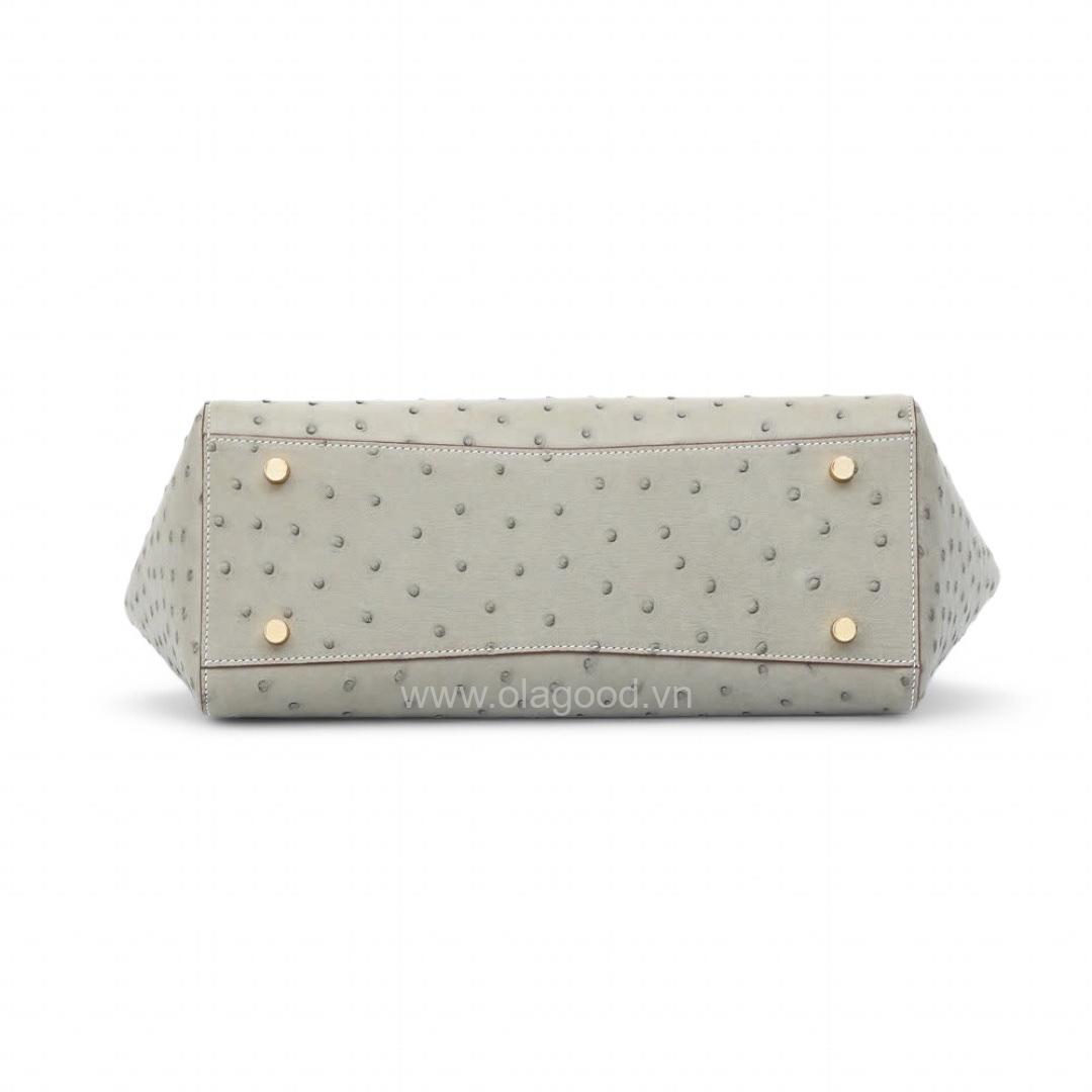 Túi nữ da đà điểu cao cấp - TXF0228D - Hình ảnh 9