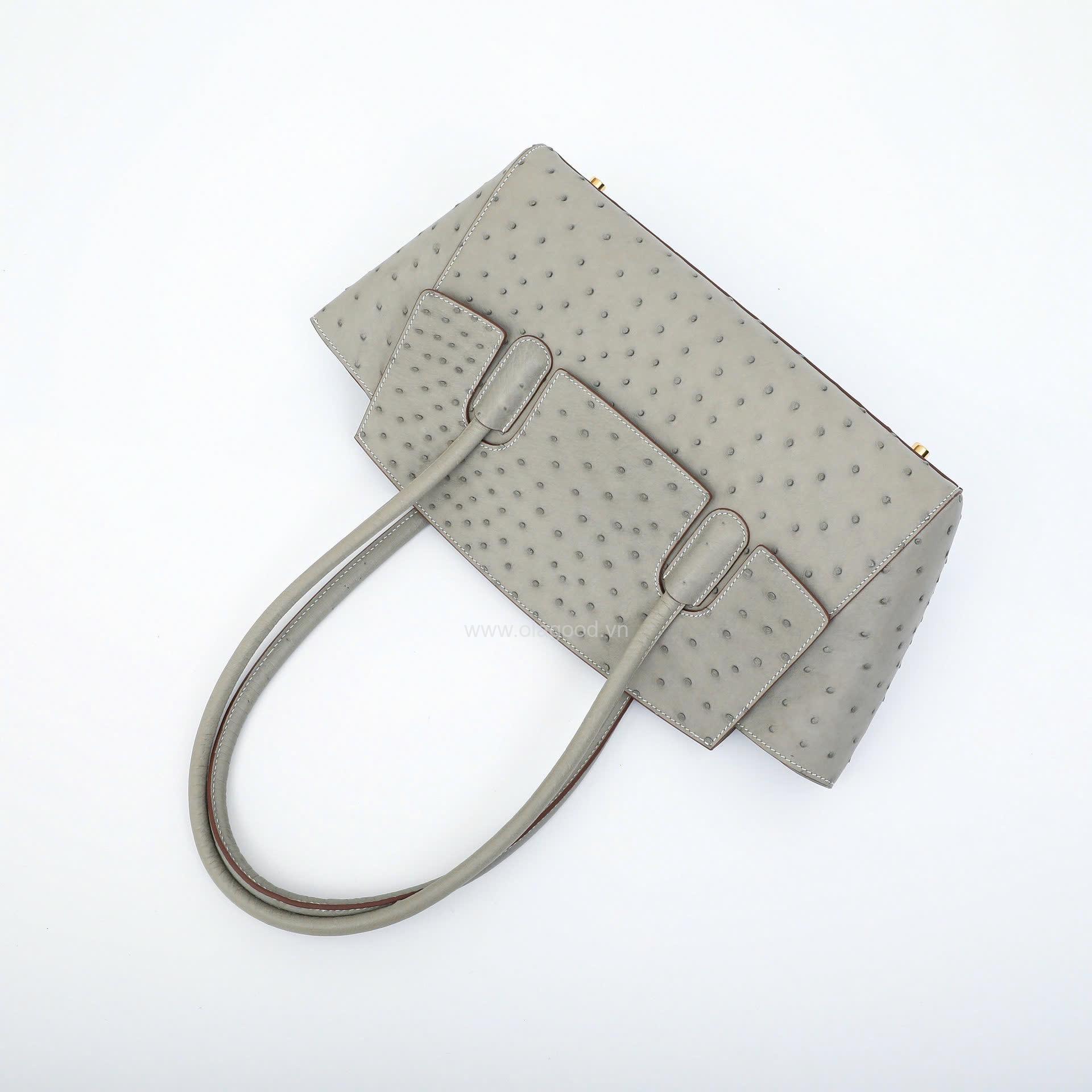 Túi nữ da đà điểu cao cấp - TXF0228D - Hình ảnh 6
