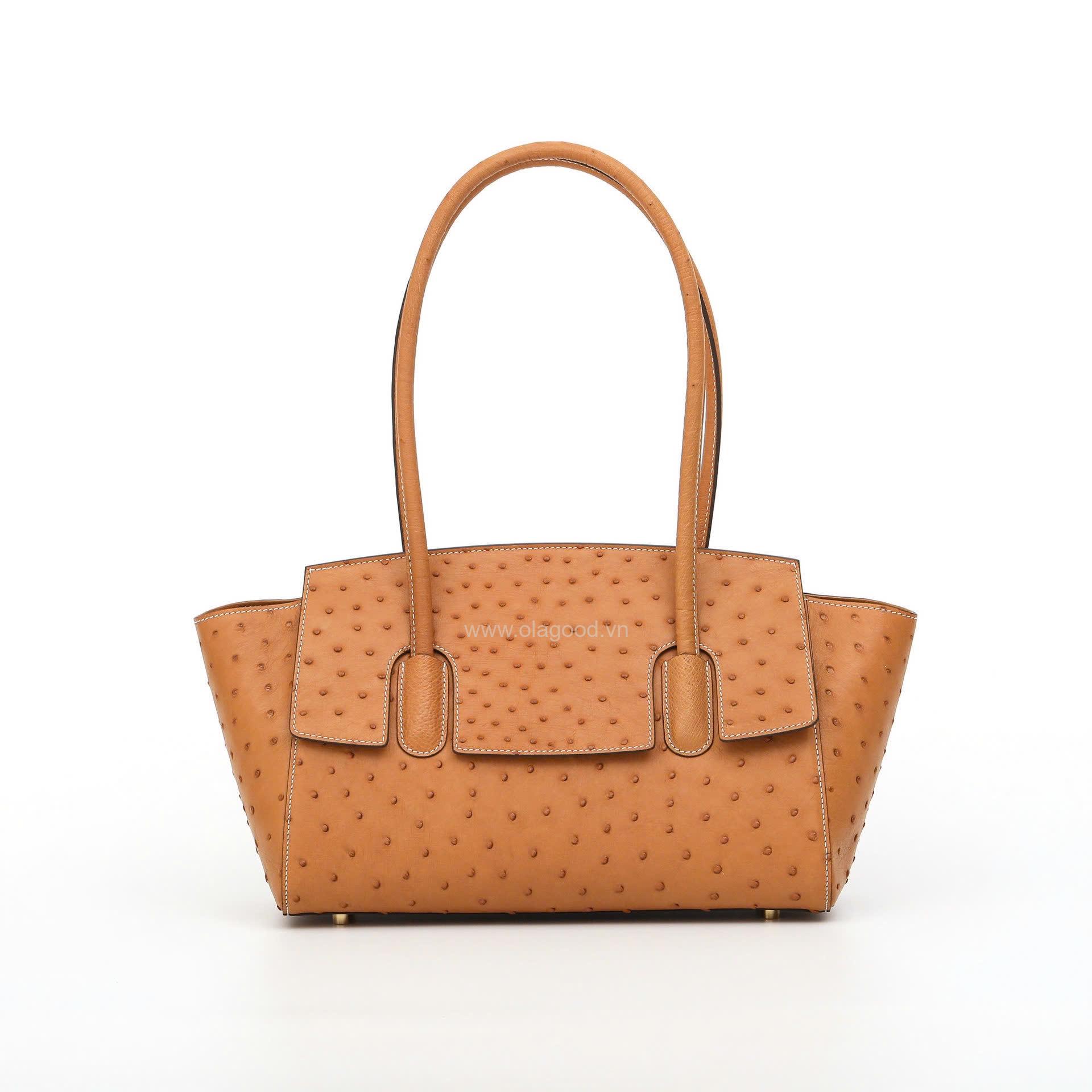 Túi nữ da đà điểu cao cấp - TXF0228D - Hình ảnh 3