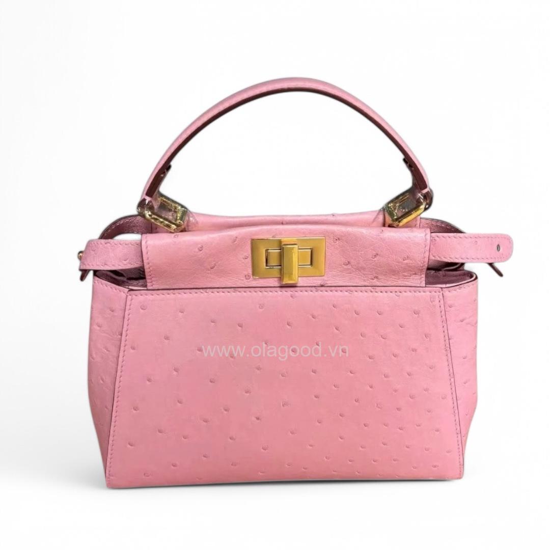 Túi nữ đà điểu cao cấp - TXF0226D - Hình ảnh 7