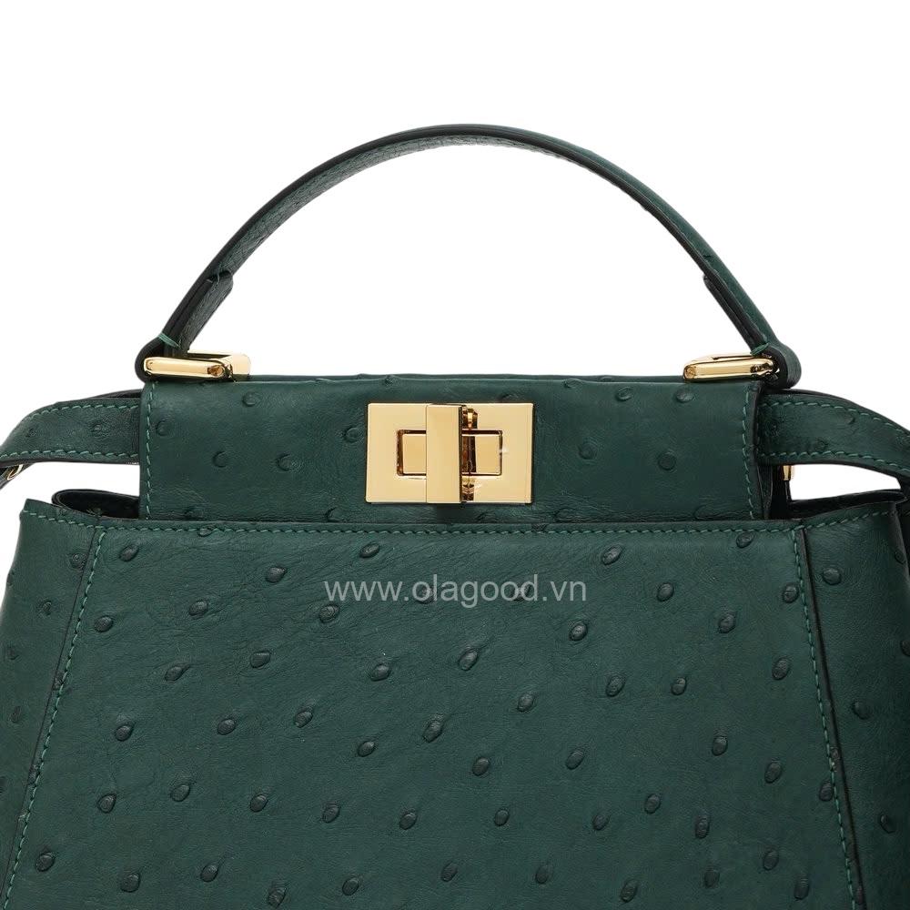 Túi nữ đà điểu cao cấp - TXF0226D - Hình ảnh 14