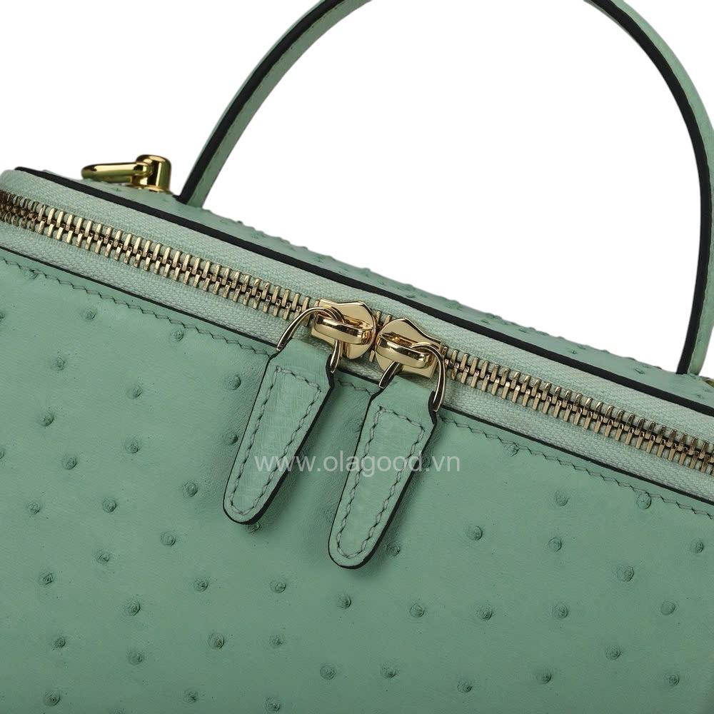 Túi xách da đà điểu cao cấp - TXF0217D - Hình ảnh 11