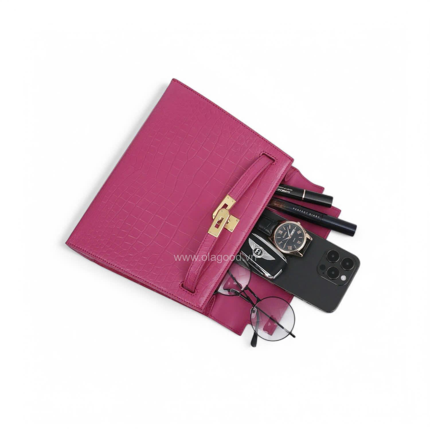 Túi xách nữ cao cấp da cá sấu - TXF0237S - Hình ảnh 12