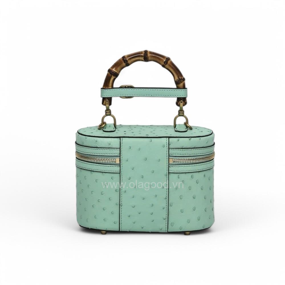 Túi xách nữ cao cấp da đà điểu - TXF0221D - Hình ảnh 7