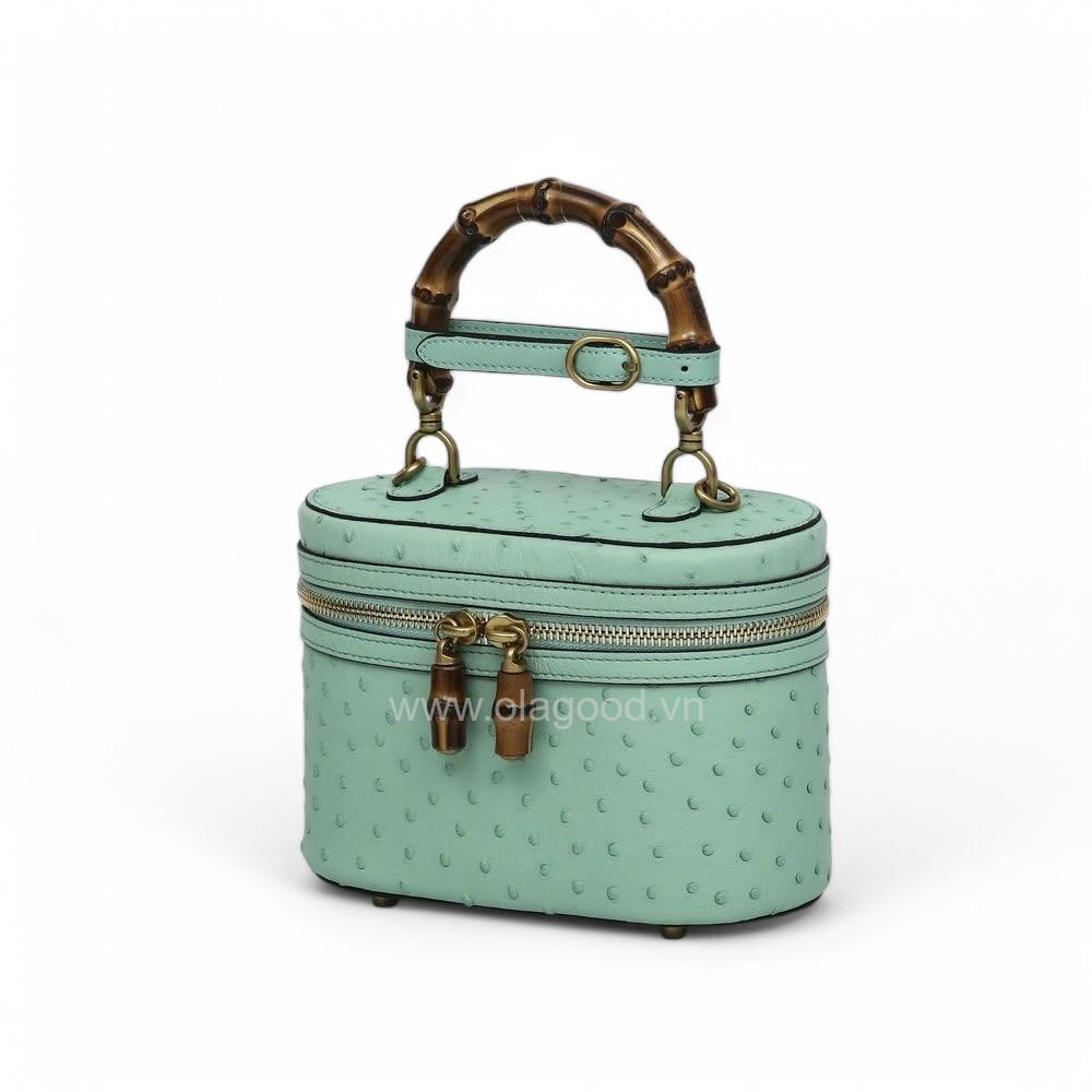 Túi xách nữ cao cấp da đà điểu - TXF0221D - Hình ảnh 5