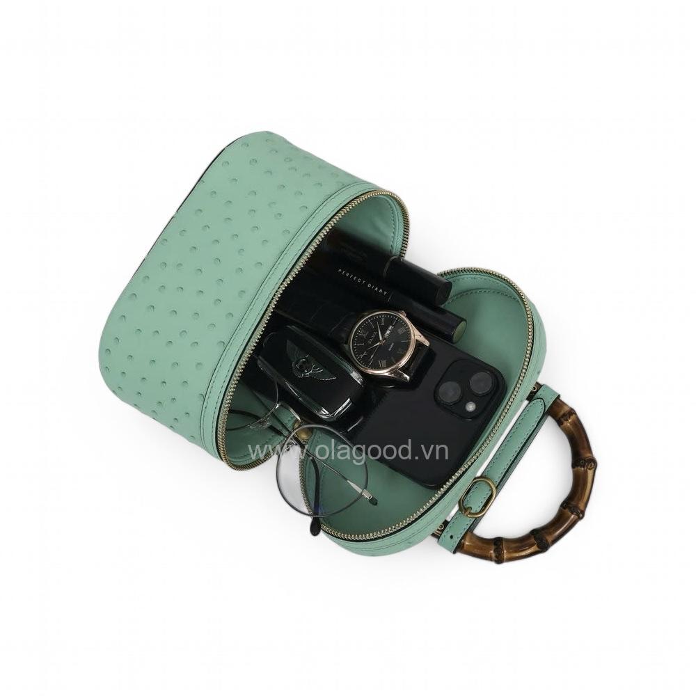 Túi xách nữ cao cấp da đà điểu - TXF0221D - Hình ảnh 9