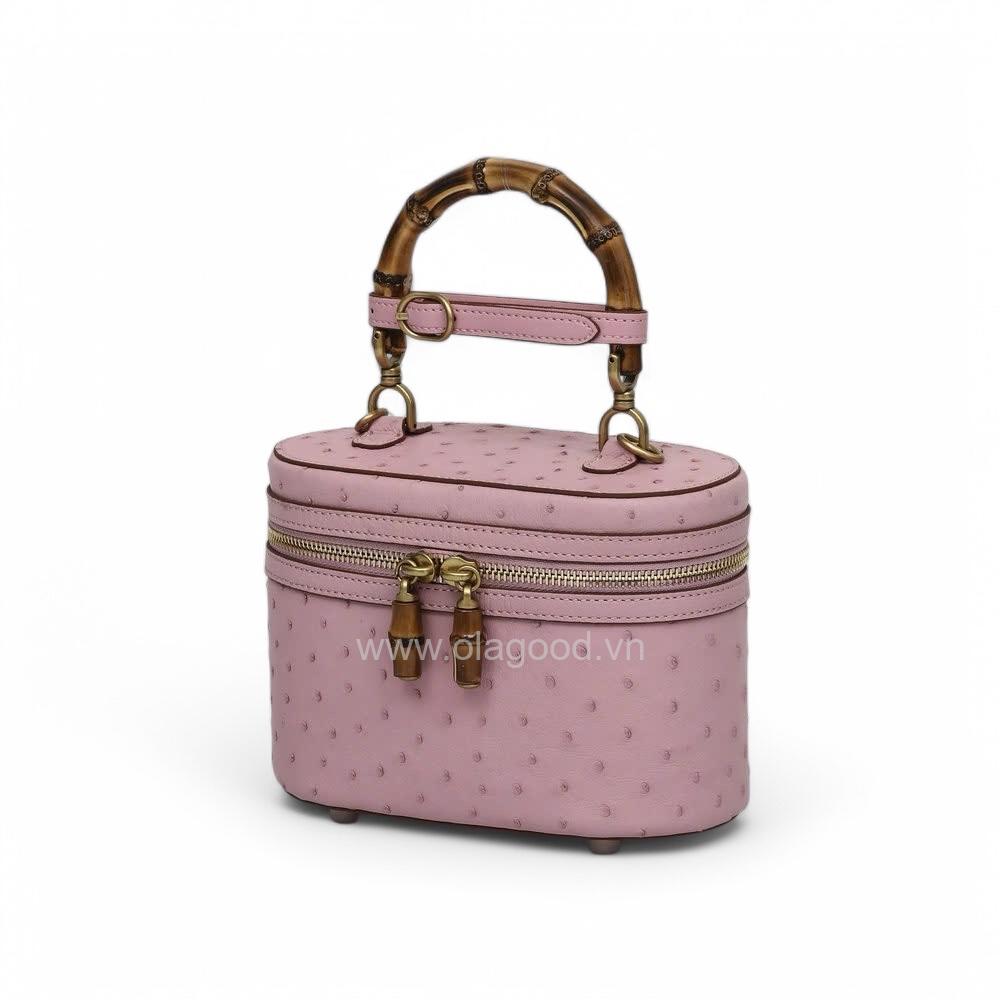 Túi xách nữ cao cấp da đà điểu - TXF0221D - Hình ảnh 6