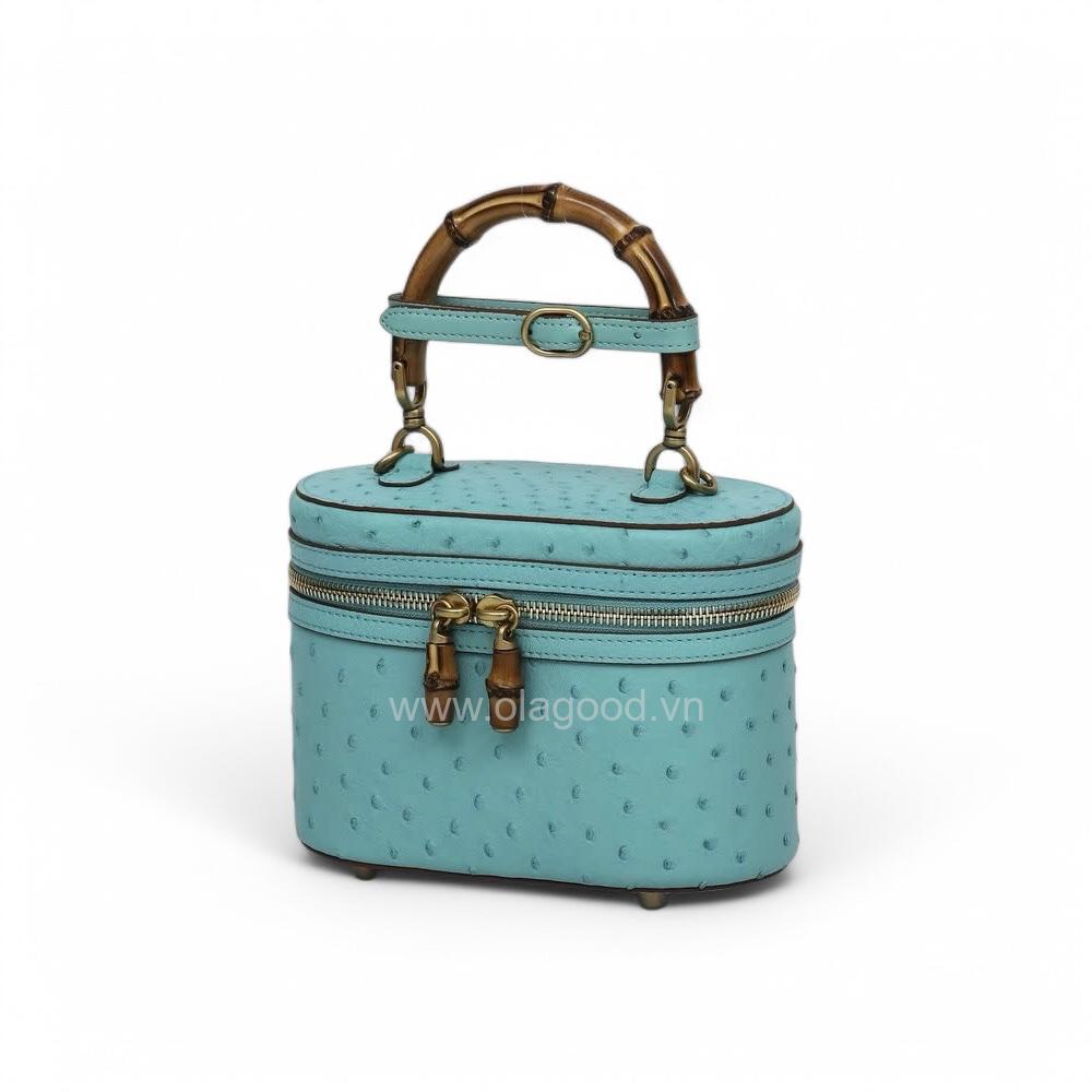 Túi xách nữ cao cấp da đà điểu - TXF0221D - Hình ảnh 4