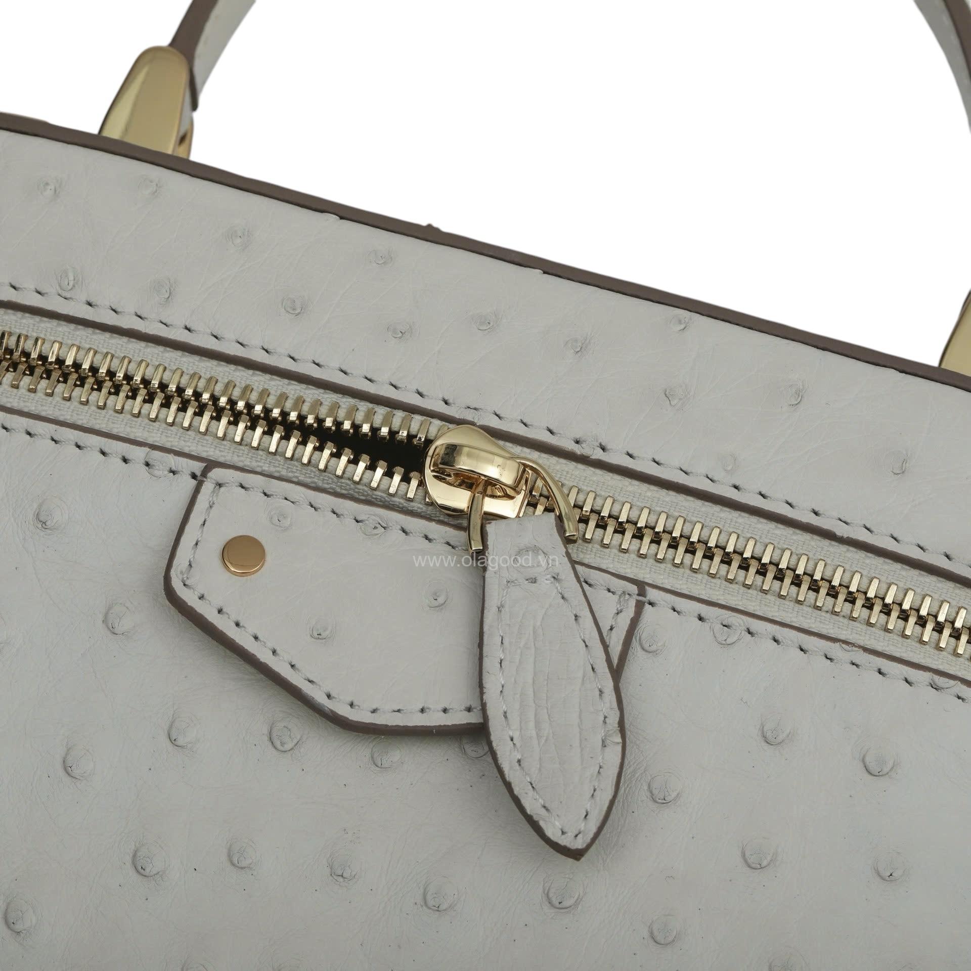 Túi xách nữ da đà điểu - TXF0211D - Hình ảnh 14