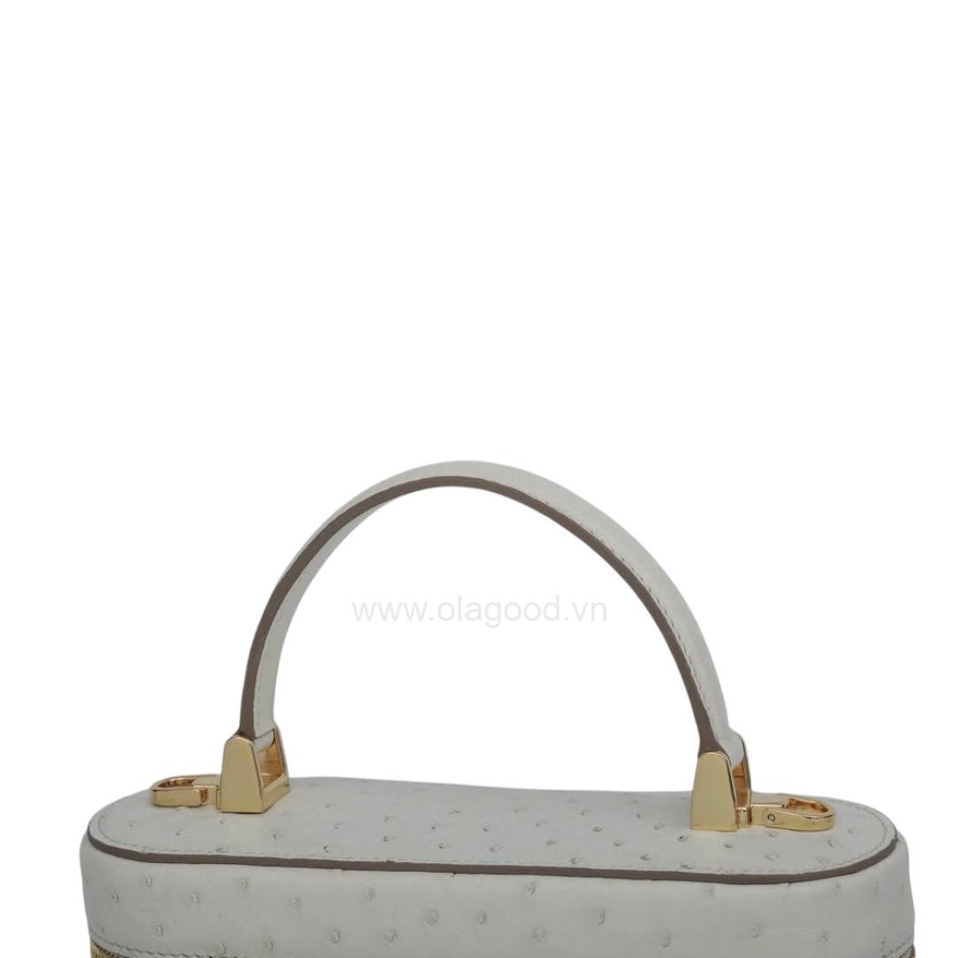 Túi xách nữ da đà điểu - TXF0211D - Hình ảnh 15