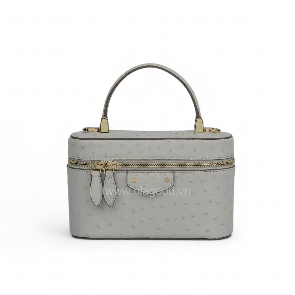 Túi xách nữ da đà điểu - TXF0211D - Hình ảnh 3