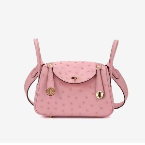 Túi xách nữ da đà điểu cao cấp - Khâu thủ công handmade - TXF0227D