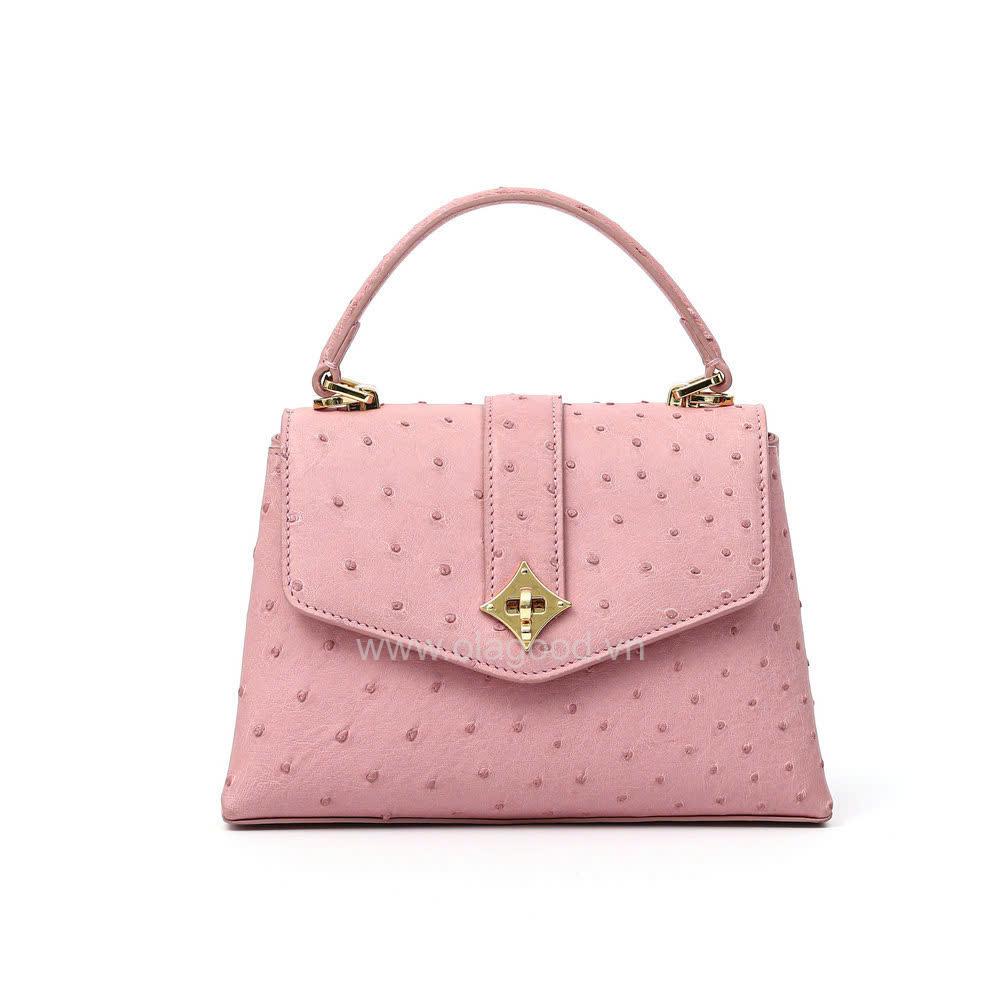 Túi xách nữ da đà điểu cao cấp - TXF0219D - Hình ảnh 5