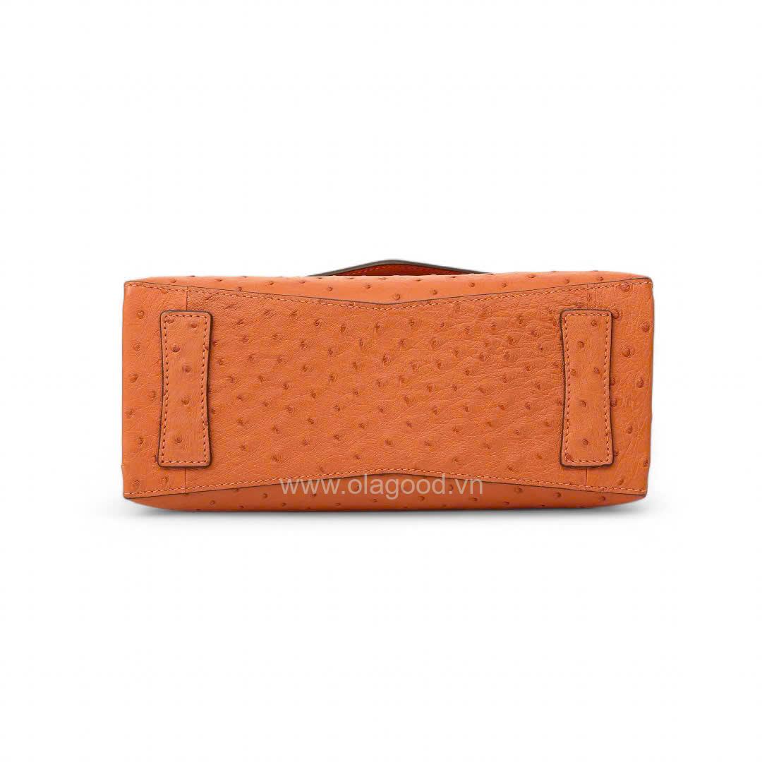 Túi xách nữ da đà điểu cao cấp - TXF0219D - Hình ảnh 14
