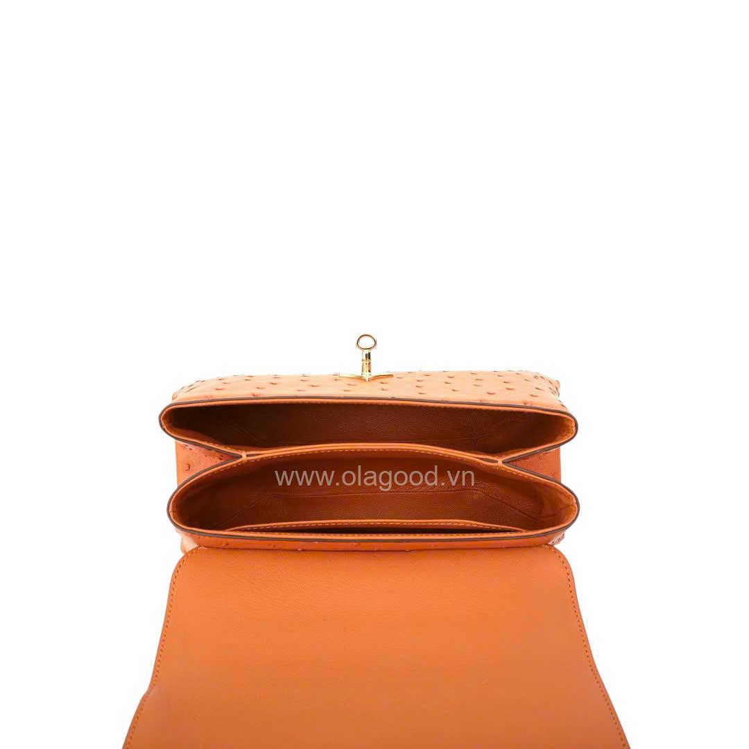 Túi xách nữ da đà điểu cao cấp - TXF0219D - Hình ảnh 19