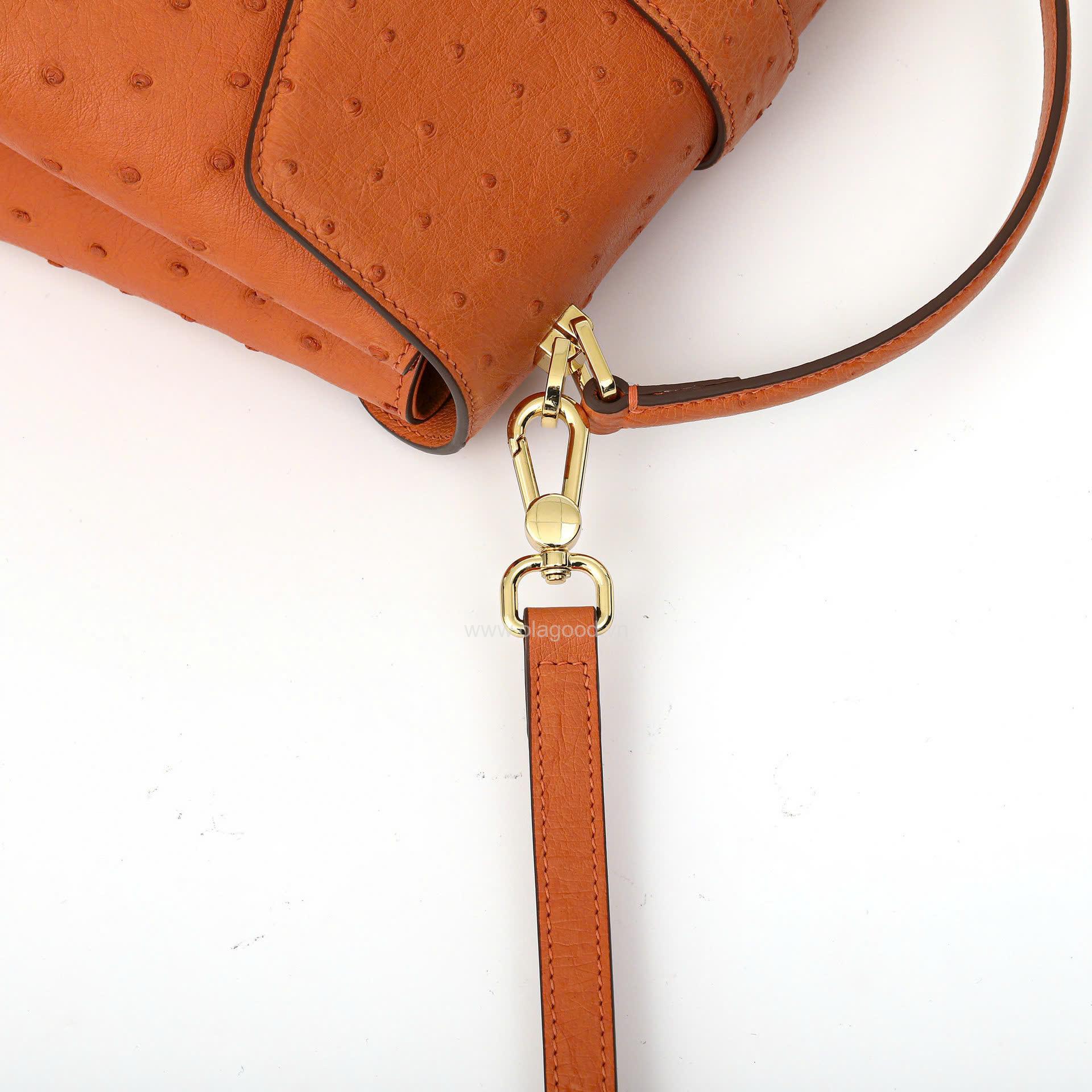 Túi xách nữ da đà điểu cao cấp - TXF0219D - Hình ảnh 15