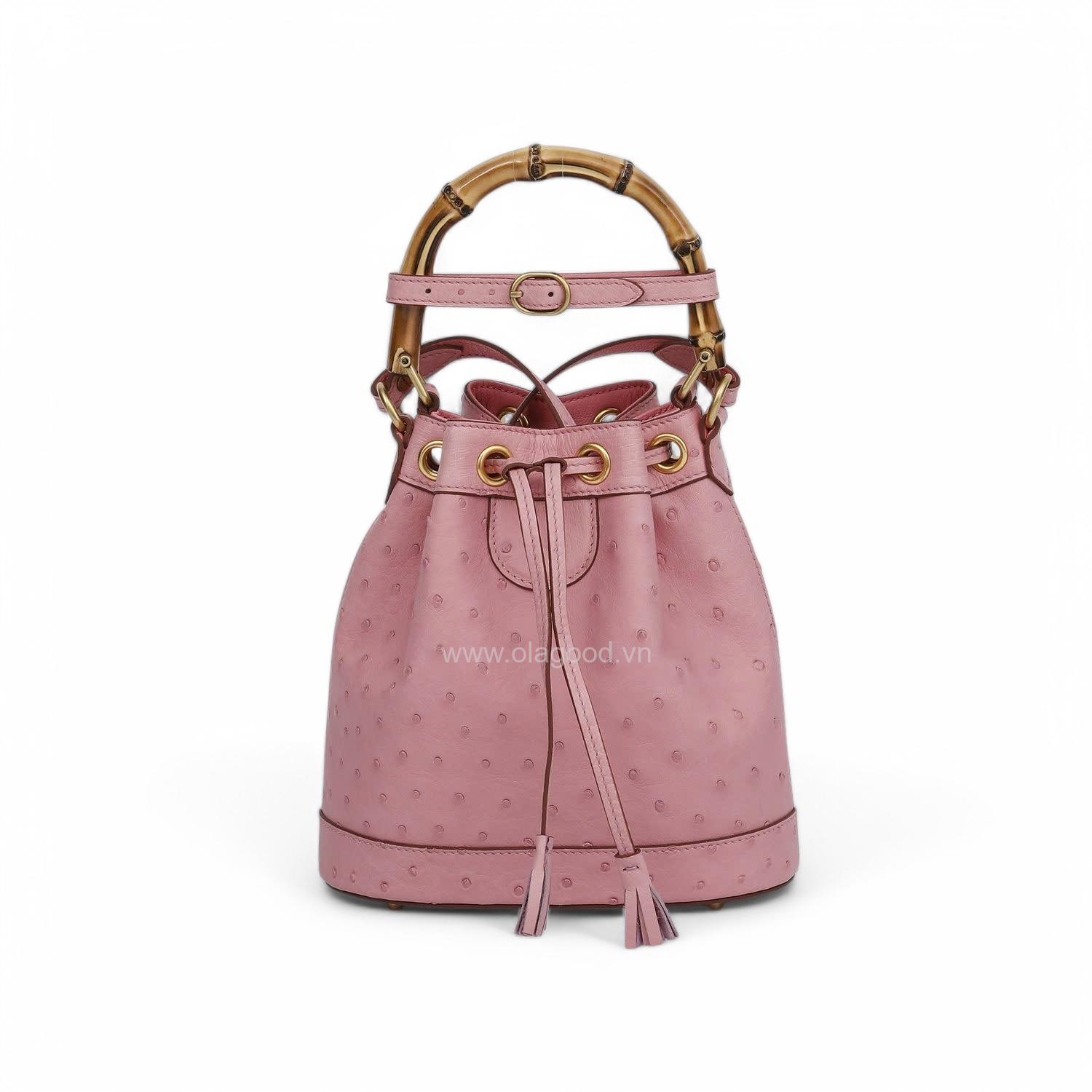 Túi xách nữ da đà điểu cao cấp nhập khẩu - TXF0239D