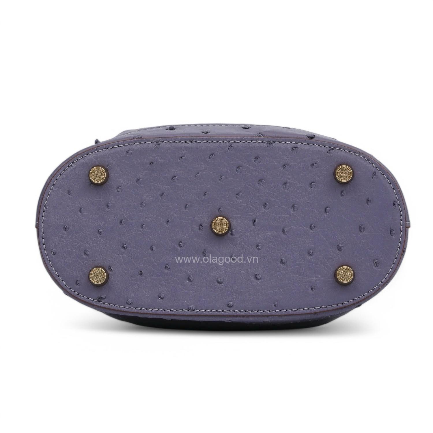 Túi xách nữ da đà điểu cao cấp nhập khẩu - TXF0239D - Hình ảnh 11