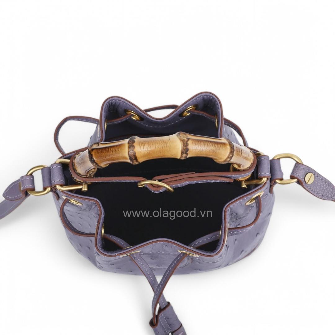 Túi xách nữ da đà điểu cao cấp nhập khẩu - TXF0239D - Hình ảnh 15