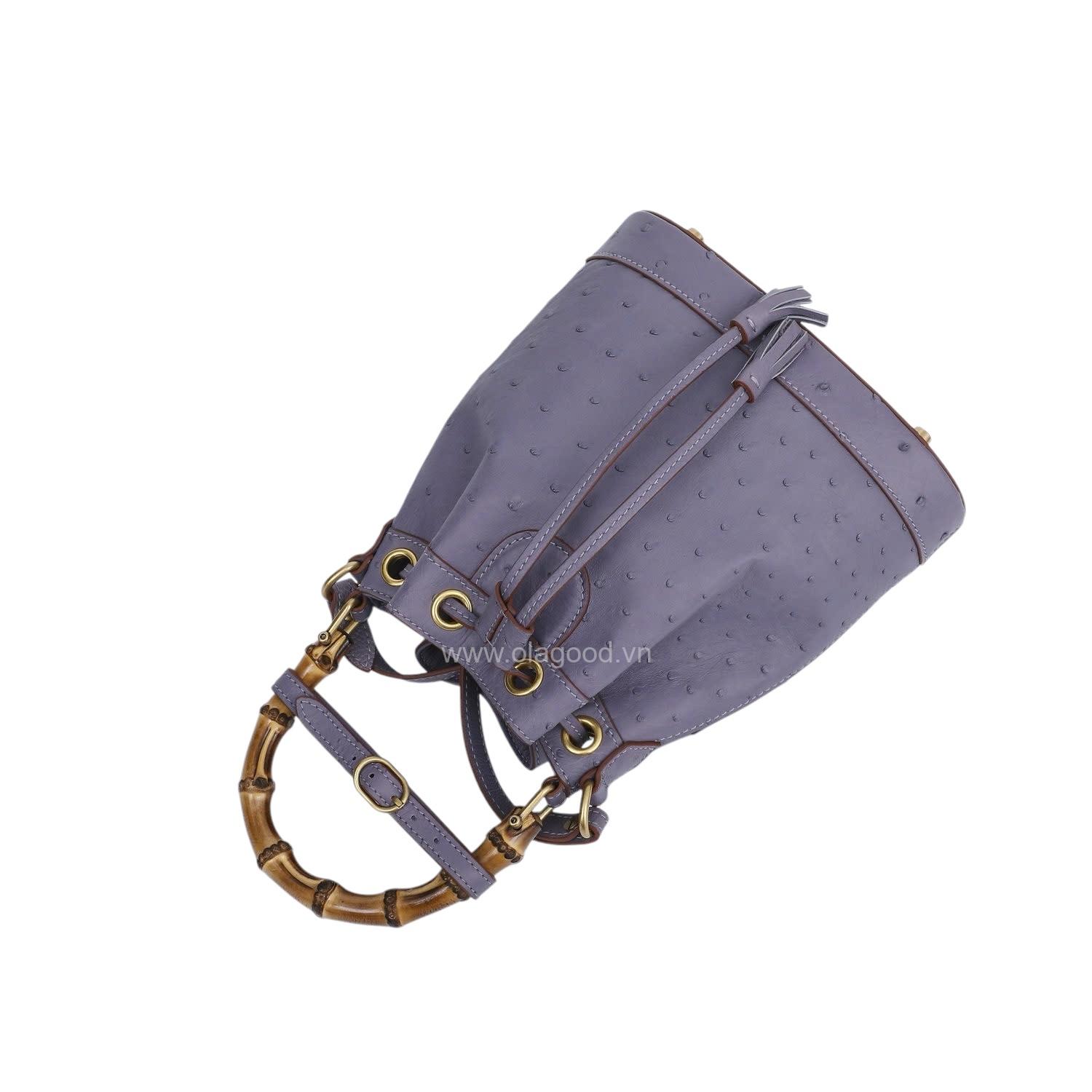 Túi xách nữ da đà điểu cao cấp nhập khẩu - TXF0239D - Hình ảnh 12