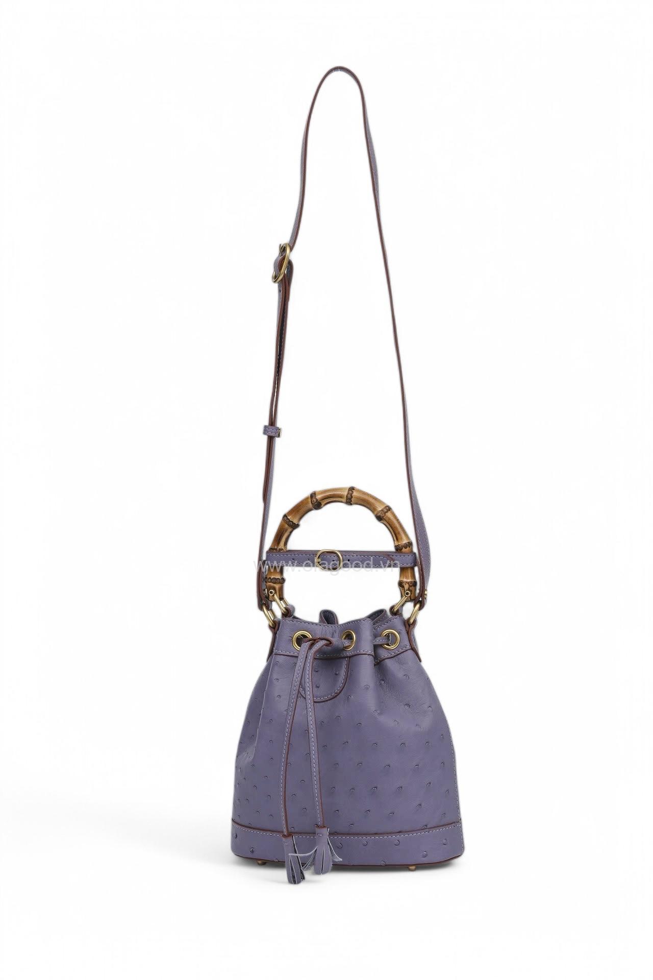 Túi xách nữ da đà điểu cao cấp nhập khẩu - TXF0239D - Hình ảnh 7