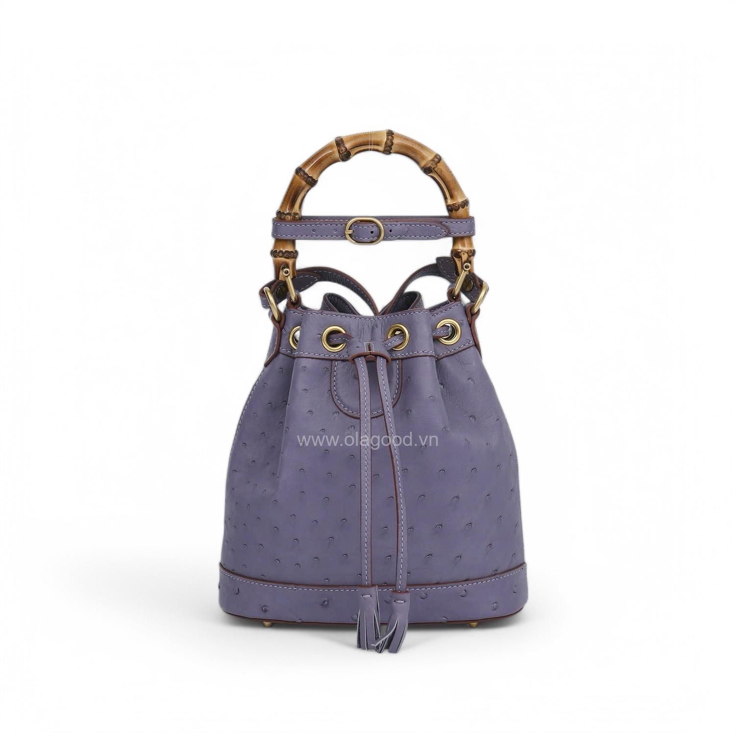 Túi xách nữ da đà điểu cao cấp nhập khẩu - TXF0239D - Hình ảnh 3