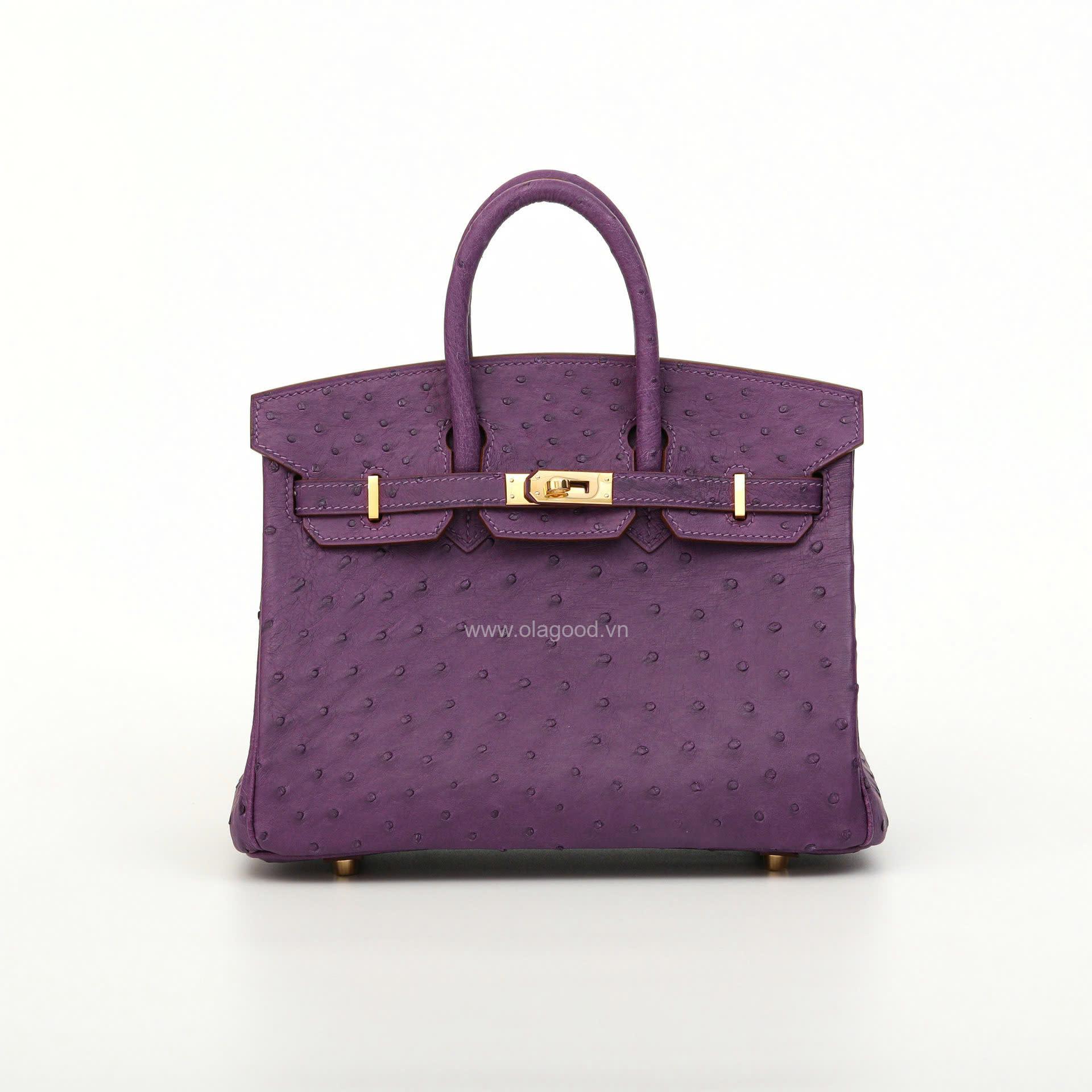 Túi xách nữ da đà điểu chính hãng - Thủ công handmade - TXF0234D