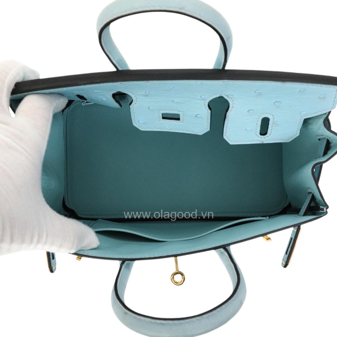 Túi xách nữ da đà điểu chính hãng - Thủ công handmade - TXF0234D - Hình ảnh 15
