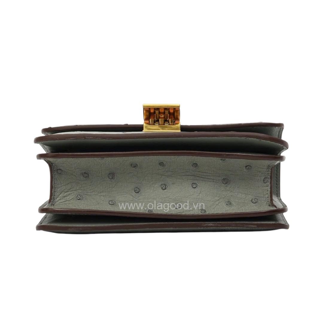 Túi xách nữ đà điểu - TXF0210D - Hình ảnh 13