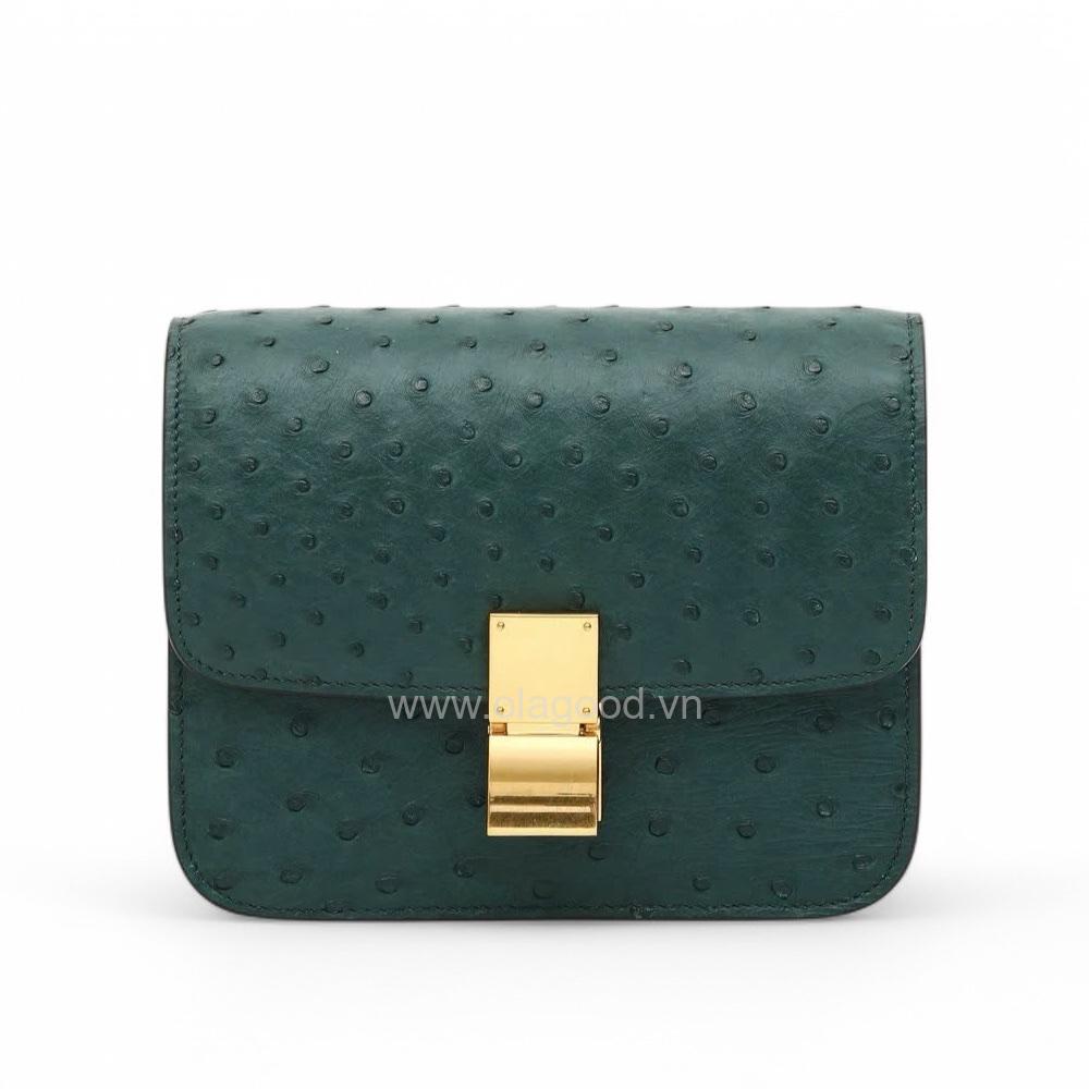 Túi xách nữ đà điểu - TXF0210D - Hình ảnh 5