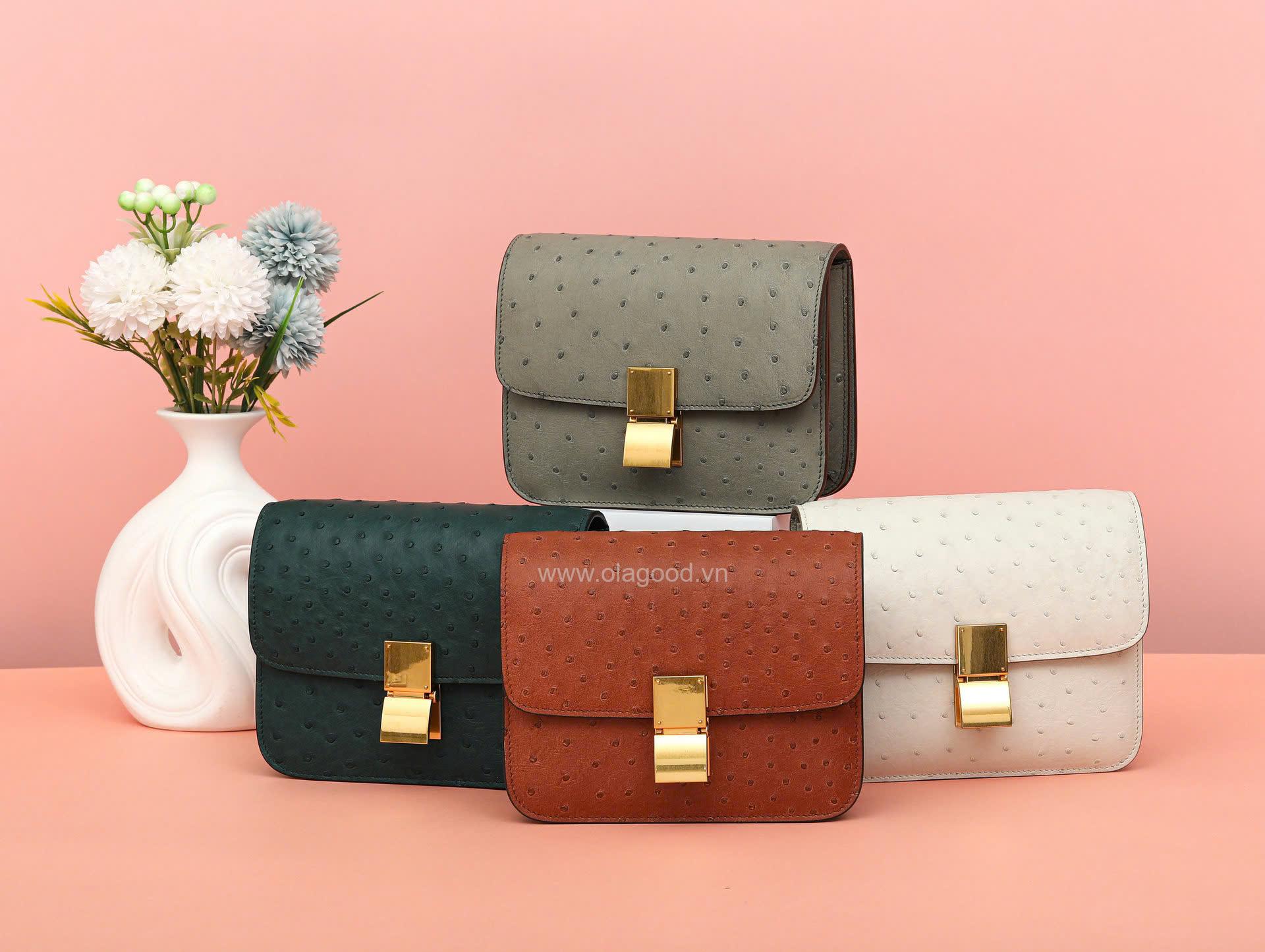 Túi xách nữ đà điểu - TXF0210D - Hình ảnh 21