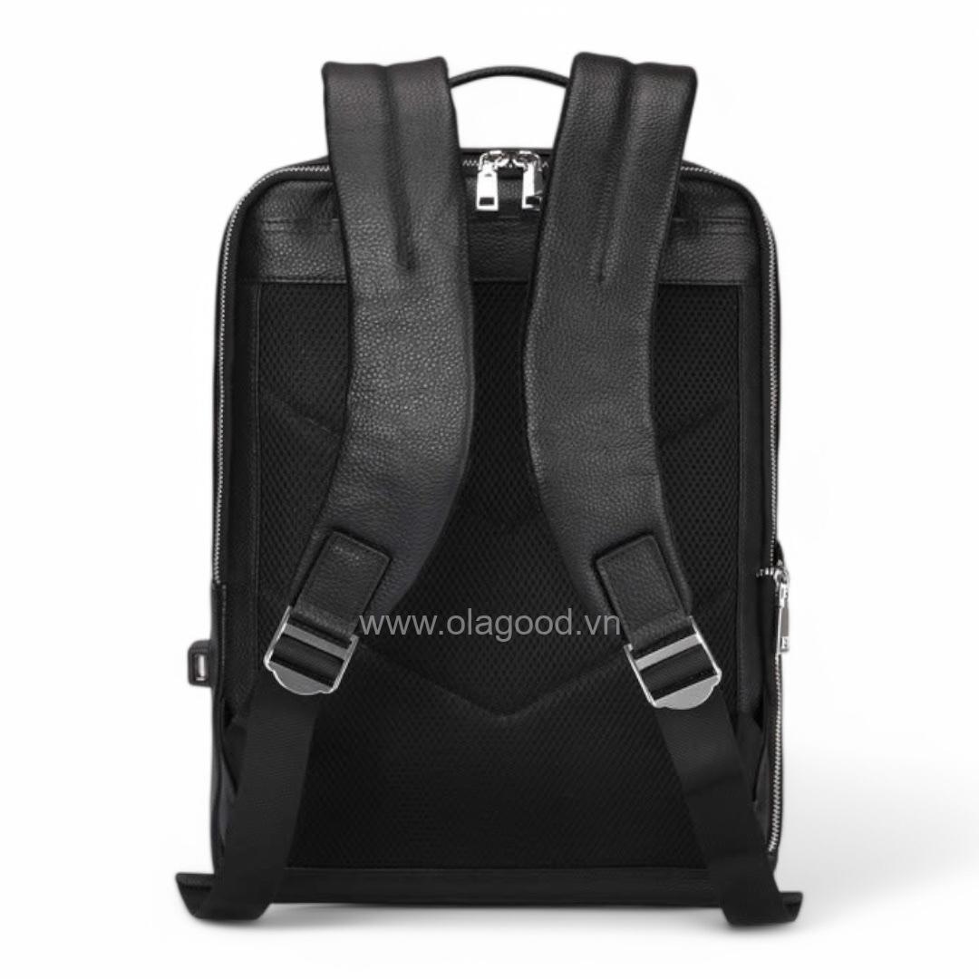 Balo du lịch nam da bò cao cấp - BL018B - Hình ảnh 3