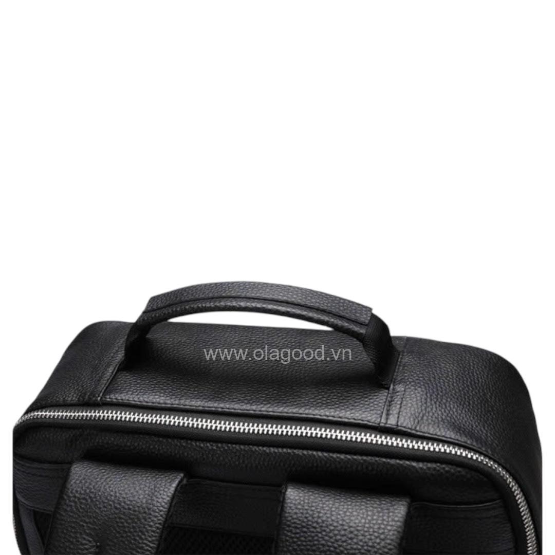 Balo du lịch nam da bò cao cấp - BL018B - Hình ảnh 9