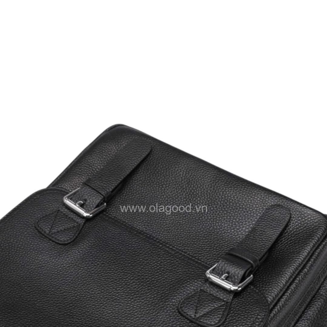Balo du lịch nam da bò cao cấp - BL018B - Hình ảnh 11