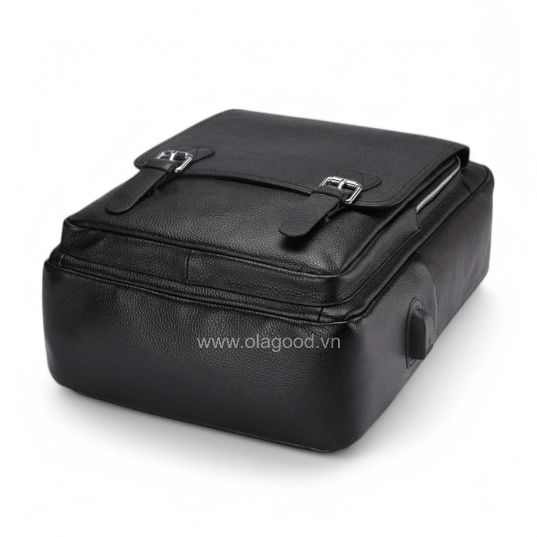 Balo du lịch nam da bò cao cấp - BL018B - Hình ảnh 6