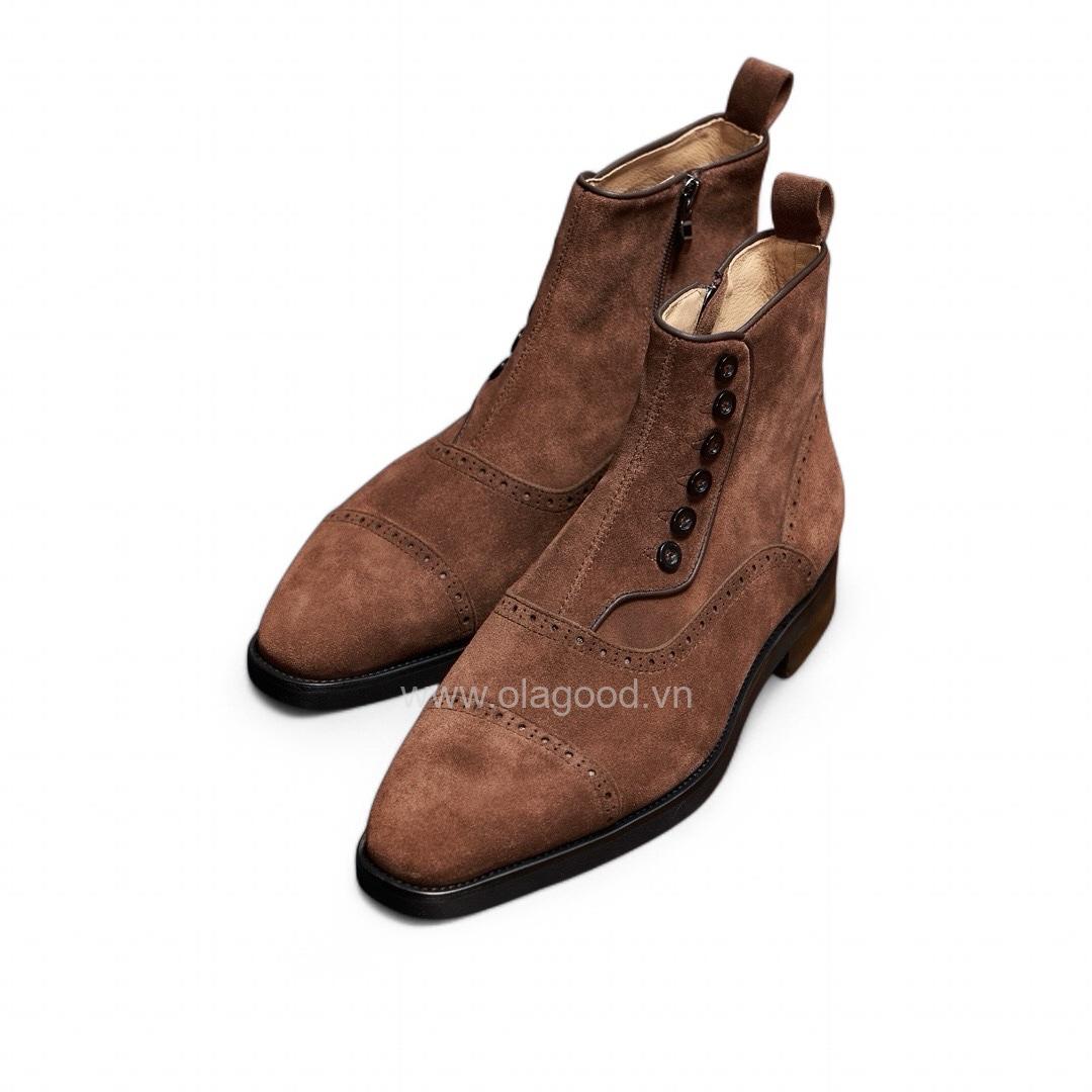 Boot button nam da bê cao cấp - ZBT011B - Hình ảnh 17