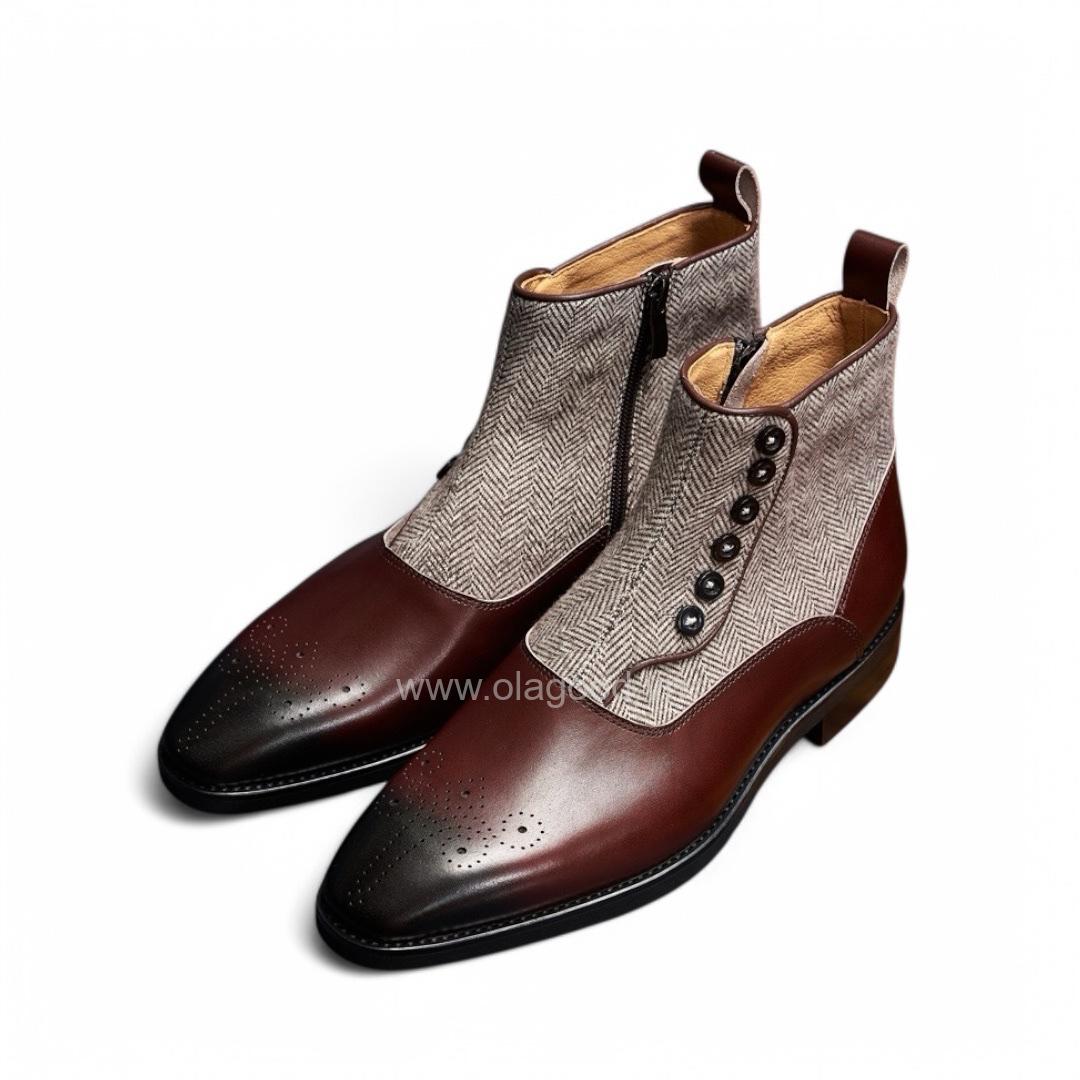 Boot button nam da bê cao cấp - ZBT011B - Hình ảnh 18