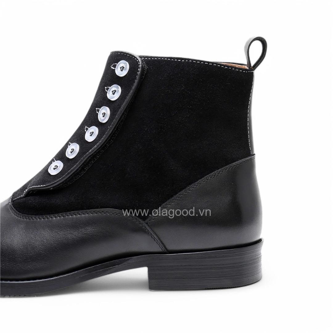 Boot button nam da bê cao cấp - ZBT011B - Hình ảnh 7