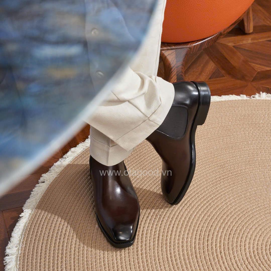 Boots chelsea wholecut da bê cao cấp - ZCW012B - Hình ảnh 32